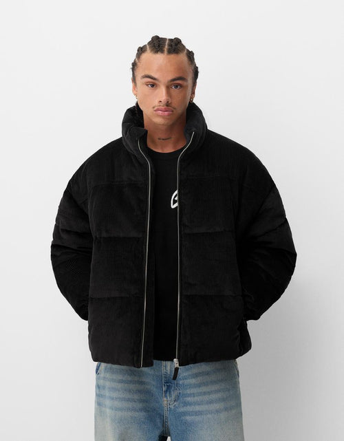 Corduroy Puffer Jacket