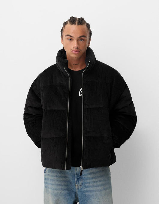 Corduroy Puffer Jacket