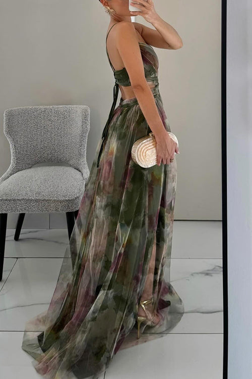 BloomLace Maxi Dress