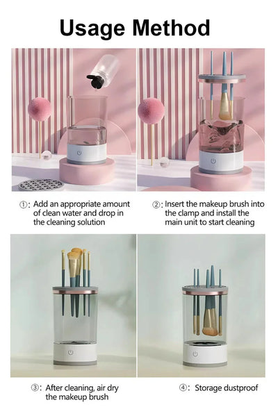 Electric Makeup Brush Cleaner