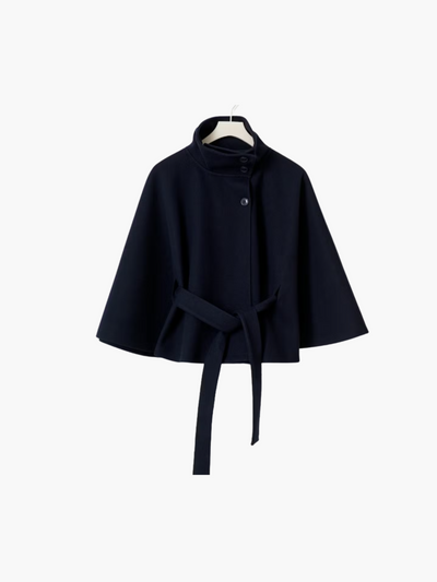 Belted Cape Jacket