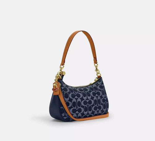 Teri Denim Shoulder Bag
