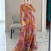 BloomLace Maxi Dress