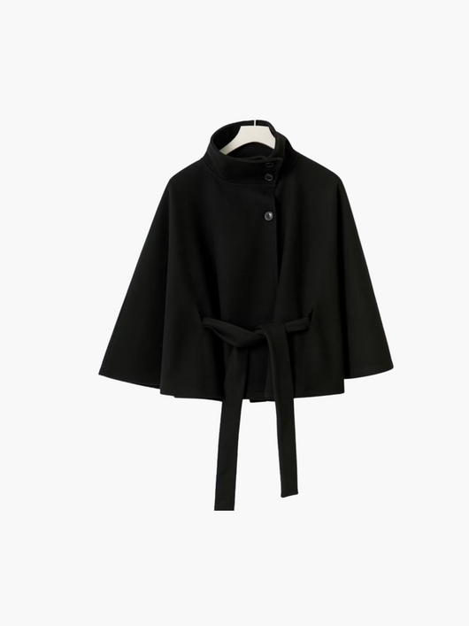 Belted Cape Jacket
