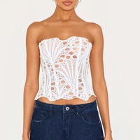 Floral Lace Corset