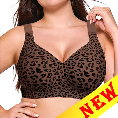 Leopard Print Jelly Bra