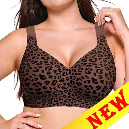 Leopard Print Jelly Bra
