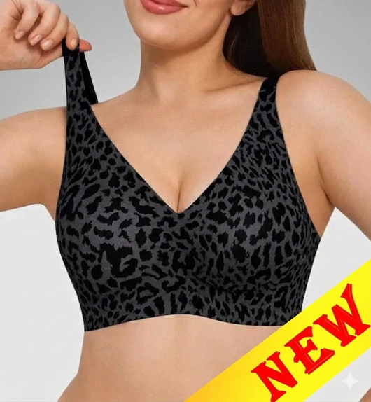 Leopard Print Jelly Bra