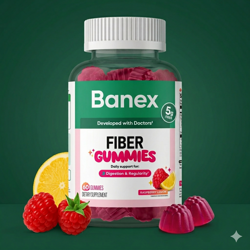 Banex Fiber Gummies – Daily Prebiotic Fiber for Gut Health