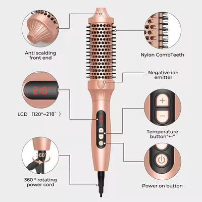 Thermal Brush for Blowout Boost