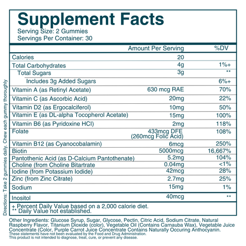 Hair, Skin & Nails Gummies