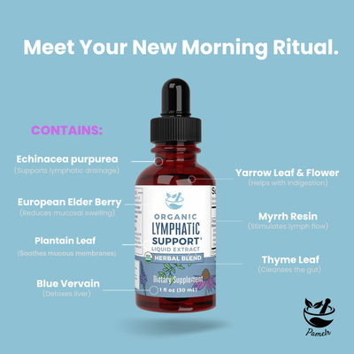 Organic Lymphatic Support Herbal Extract