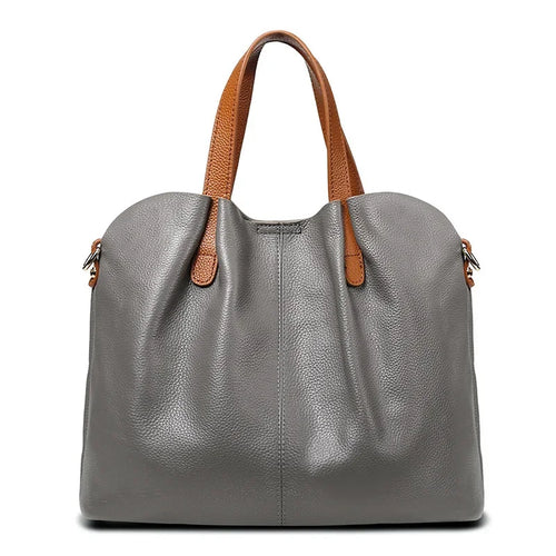 GENUINE LEATHER HANDBAG