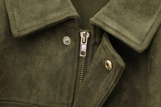 Elegant Suede Jacket