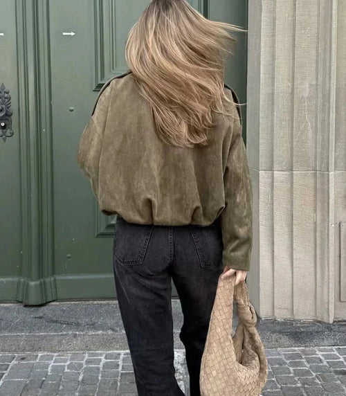 Elegant Suede Jacket