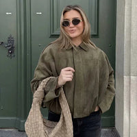 Elegant Suede Jacket