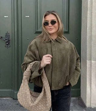 Elegant Suede Jacket