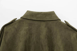 Elegant Suede Jacket