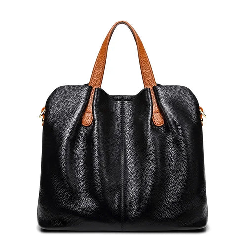 GENUINE LEATHER HANDBAG