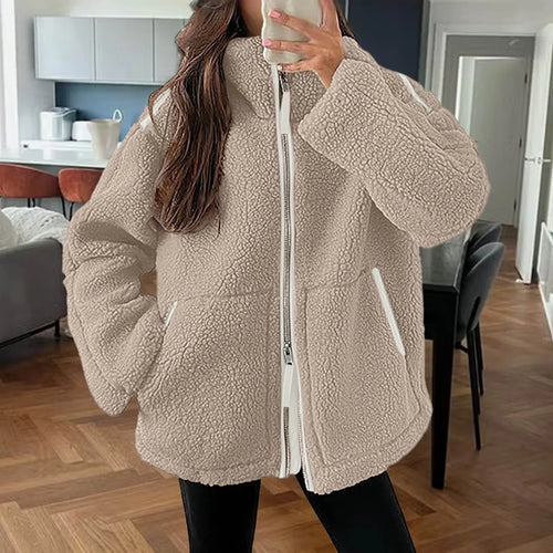 WARM THICKEN TEDDY JACKET