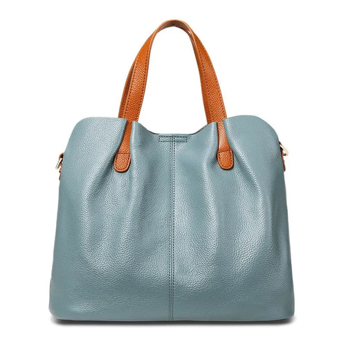 GENUINE LEATHER HANDBAG