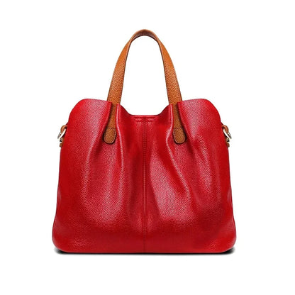 GENUINE LEATHER HANDBAG