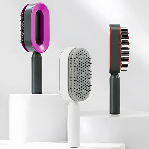 Self-Cleaning Hair Brush