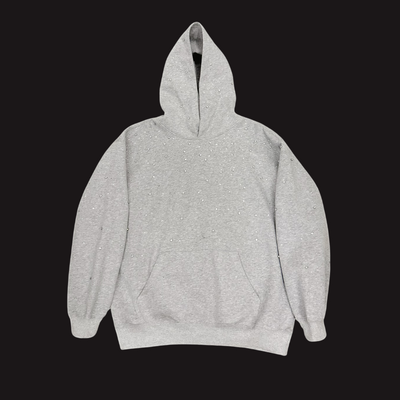 Premium Rhinestone Sparkle Hoodie — Y2K Streetwear | Unisex + Party Ready Look