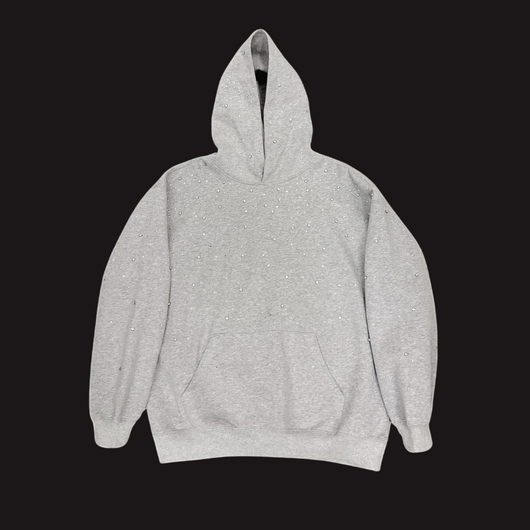 Premium Rhinestone Sparkle Hoodie — Y2K Streetwear | Unisex + Party Ready Look