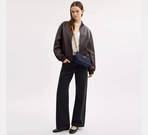 Teri Denim Shoulder Bag