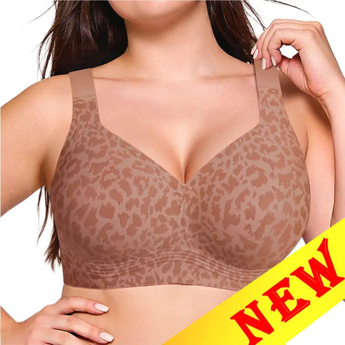Leopard Print Jelly Bra