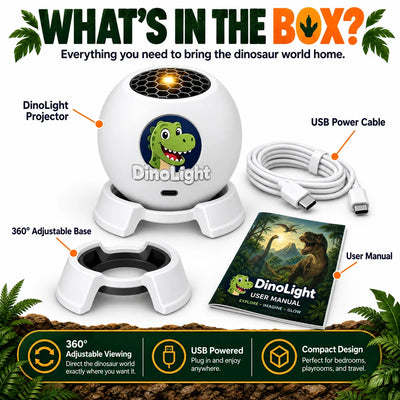 Dinosaur Night Light Projector