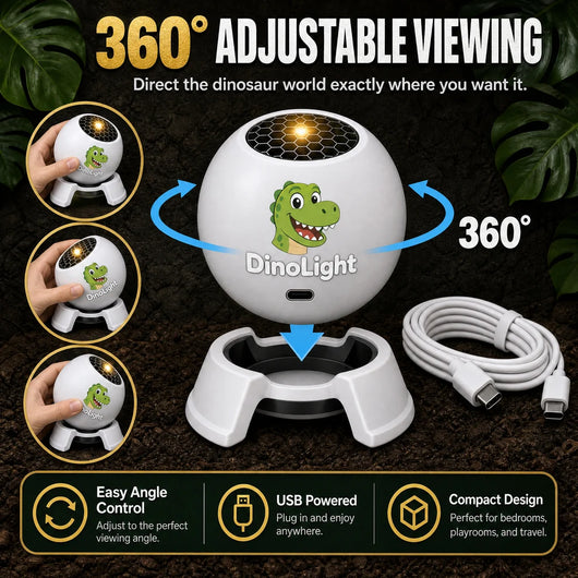 Dinosaur Night Light Projector