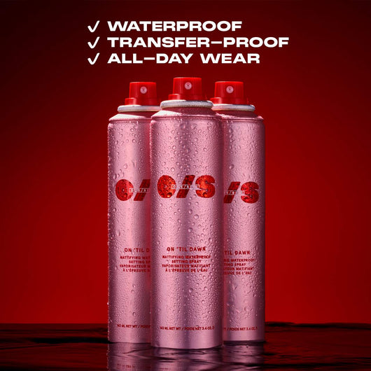On ‘Til Dawn Mattifying Waterproof Setting Spray